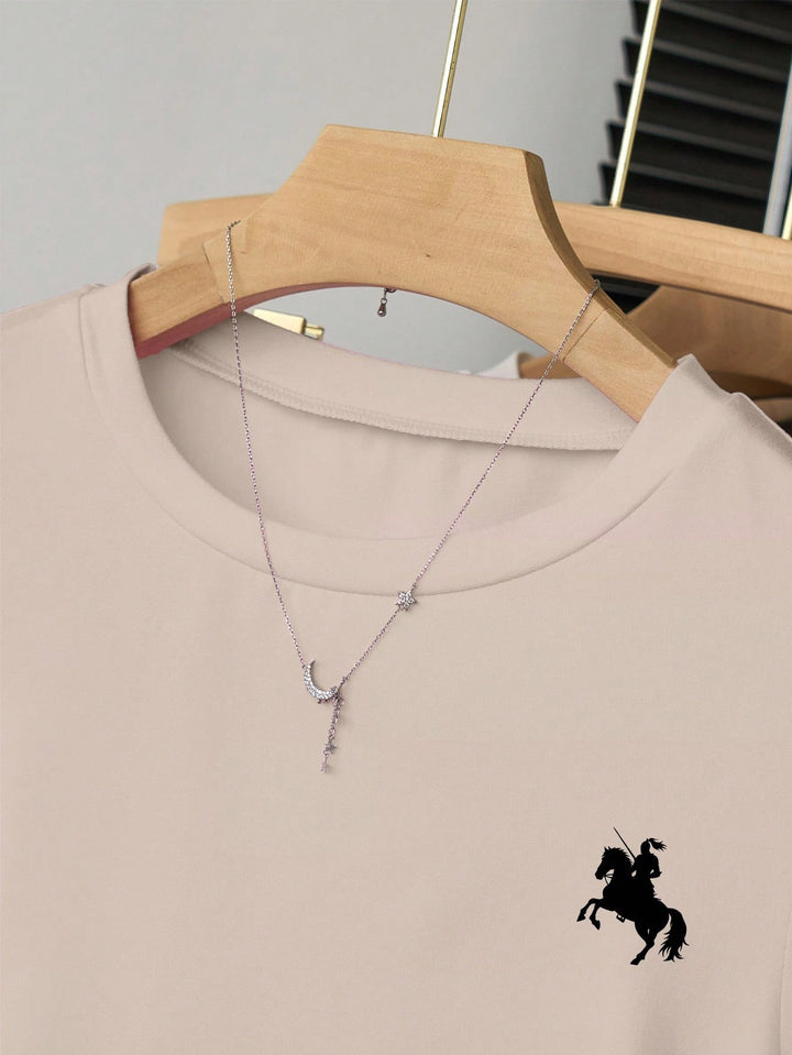 Tricou SHEIN, bej