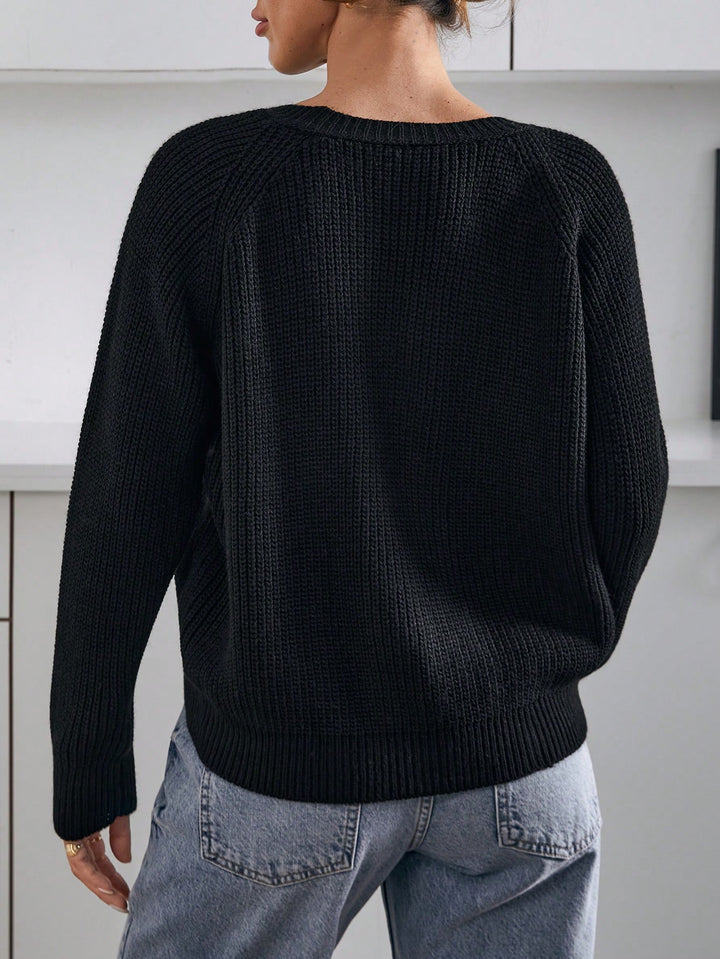 Pulover SHEIN, negru