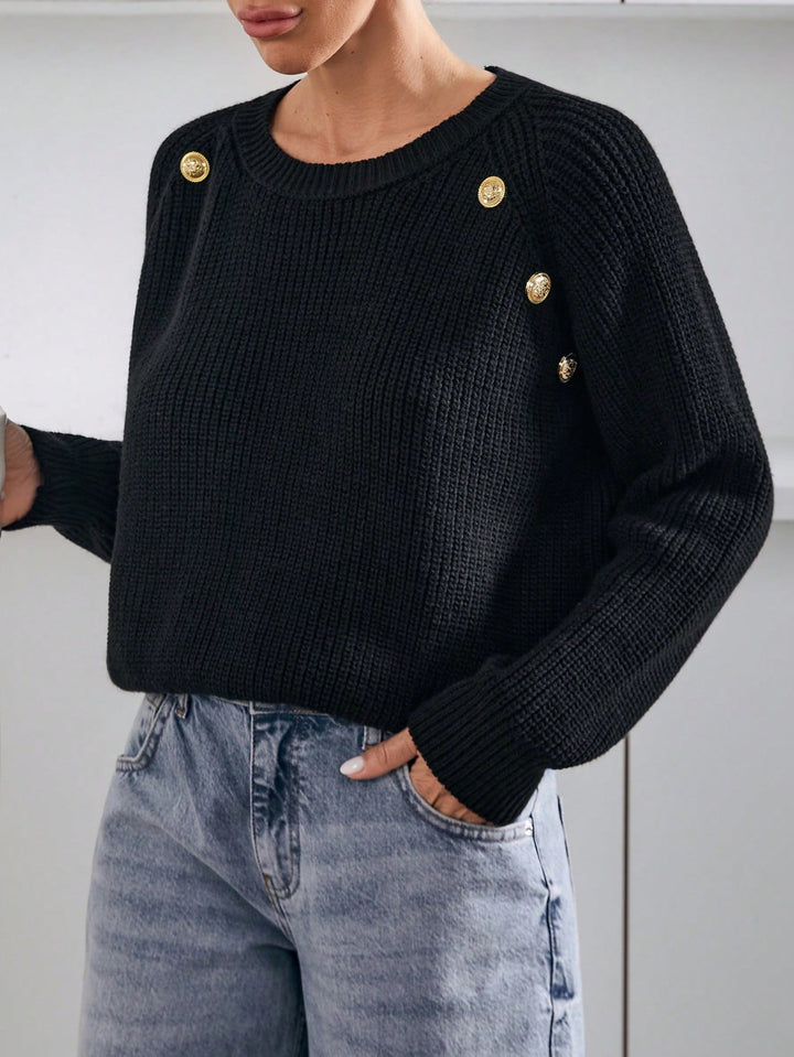 Pulover SHEIN, negru