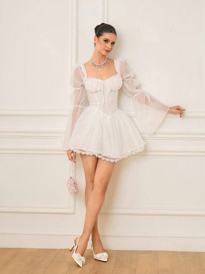 Pantofi cu toc SHEIN, crem