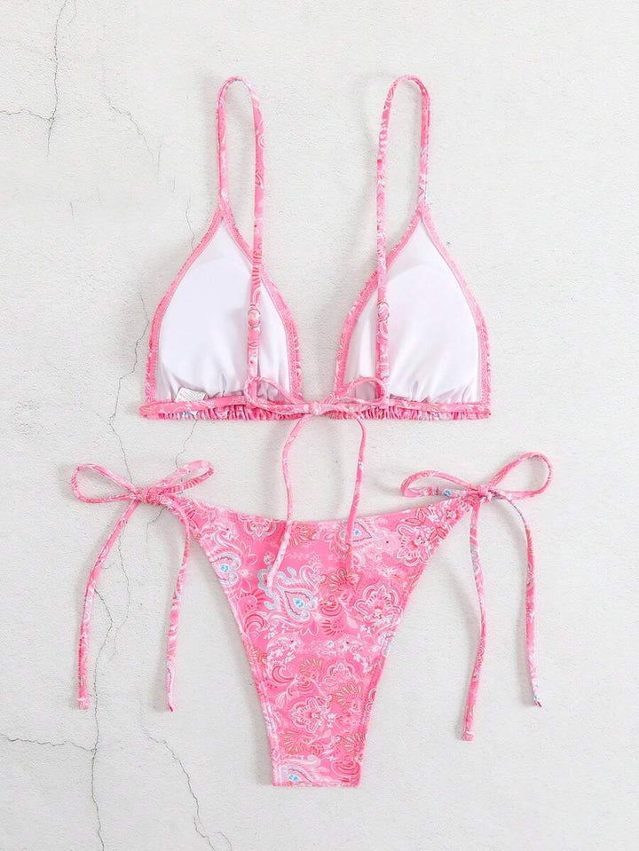 Costum de baie SHEIN, roz