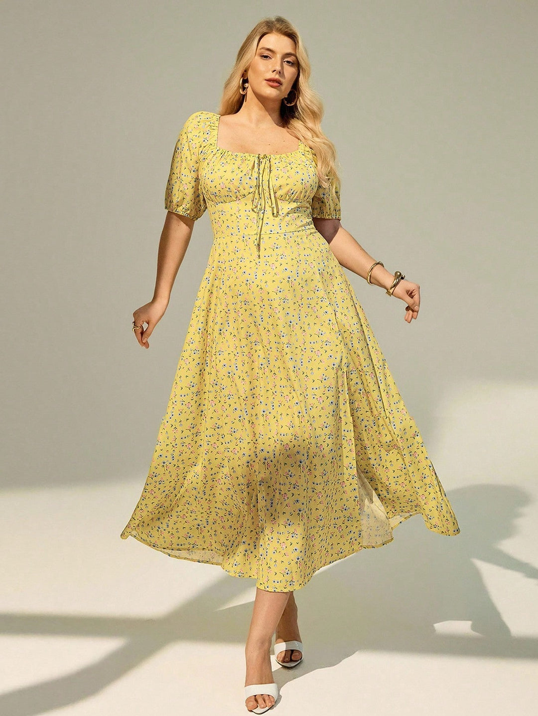 Rochie SHEIN, mix culori