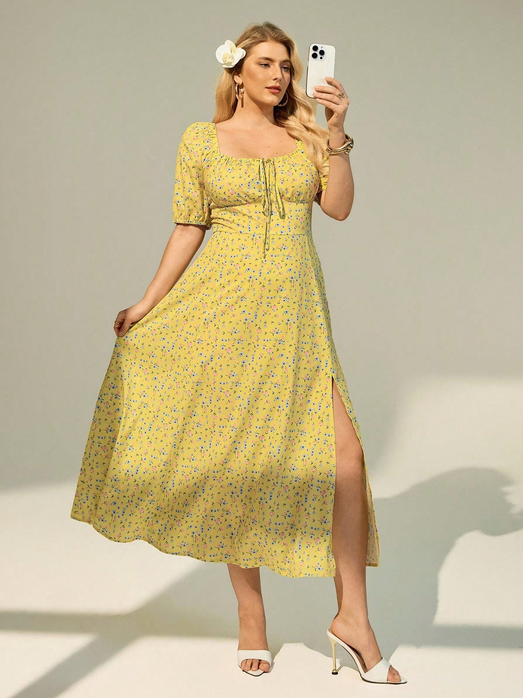 Rochie SHEIN, mix culori