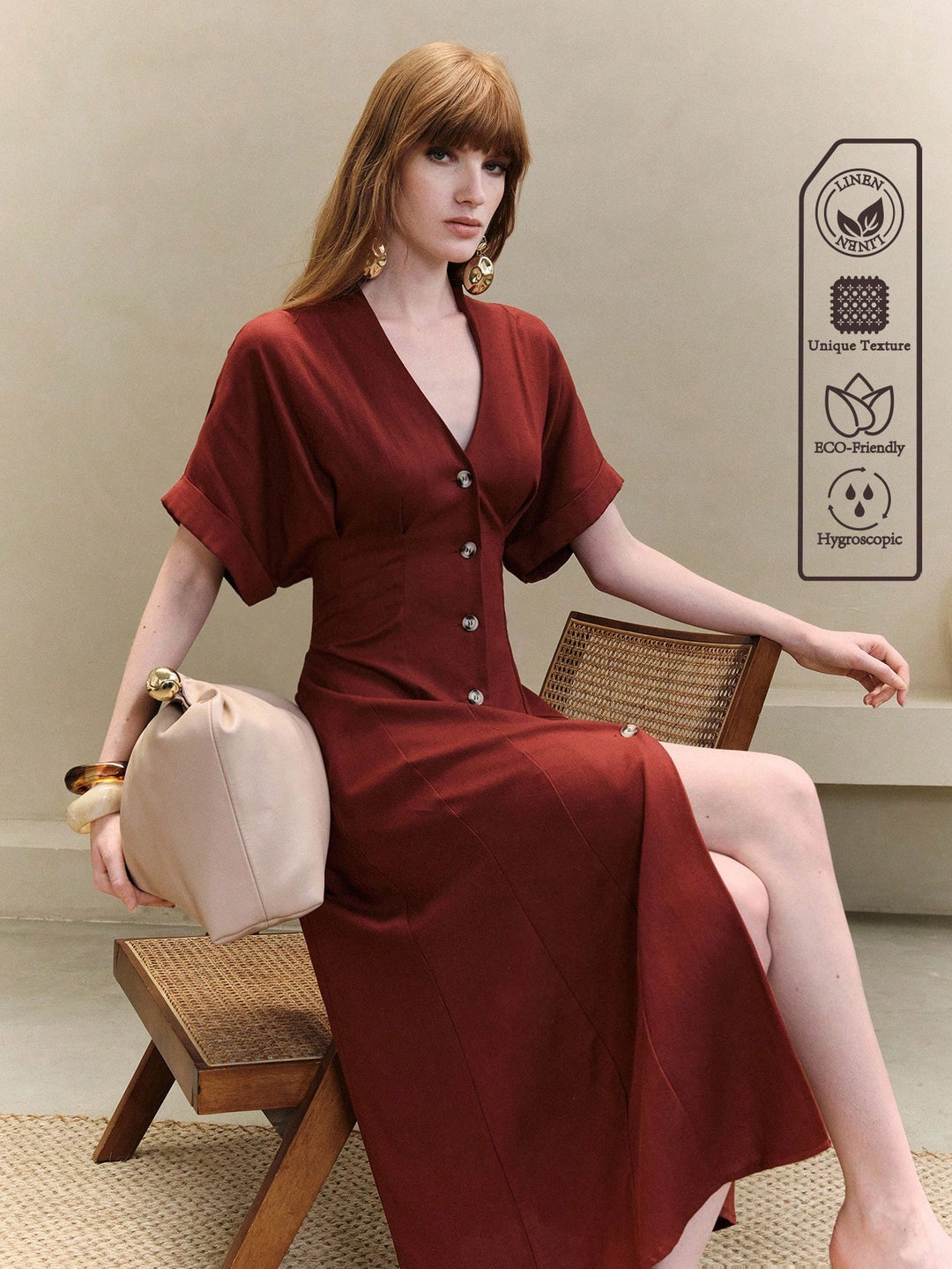 Rochie maxi SHEIN, vișiniu
