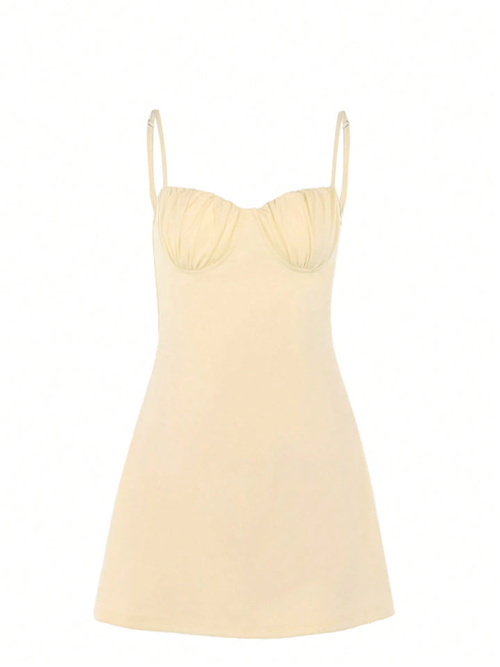 Rochie scurtă SHEIN, galben