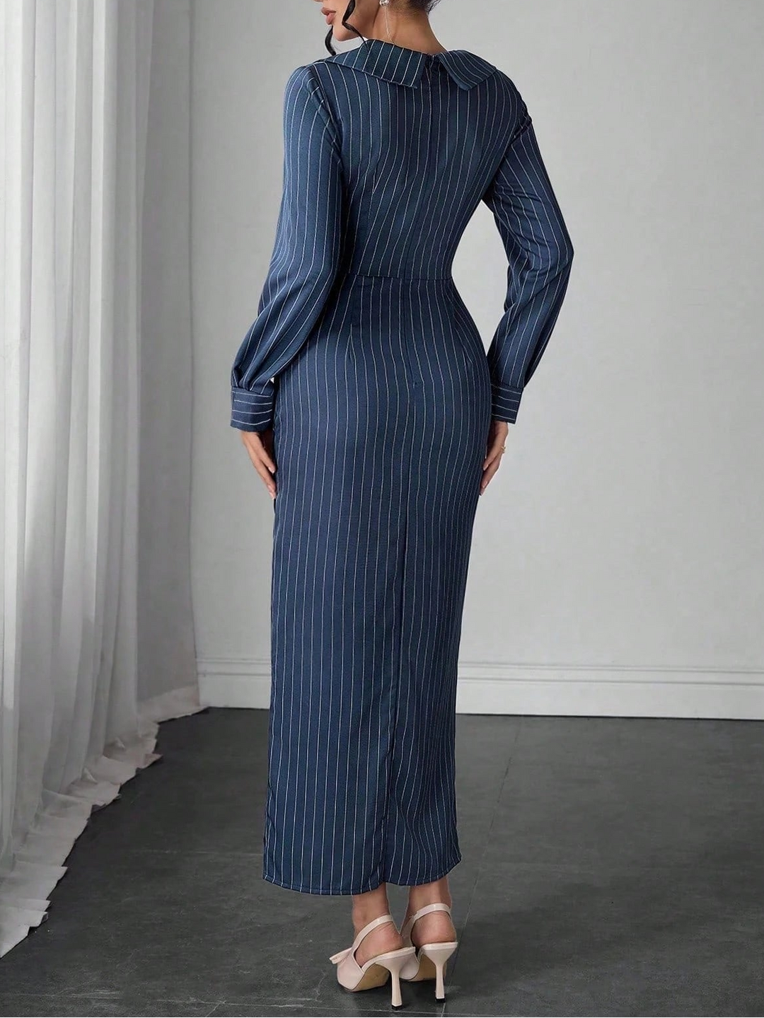 SHEIN Maxi ruha, kék