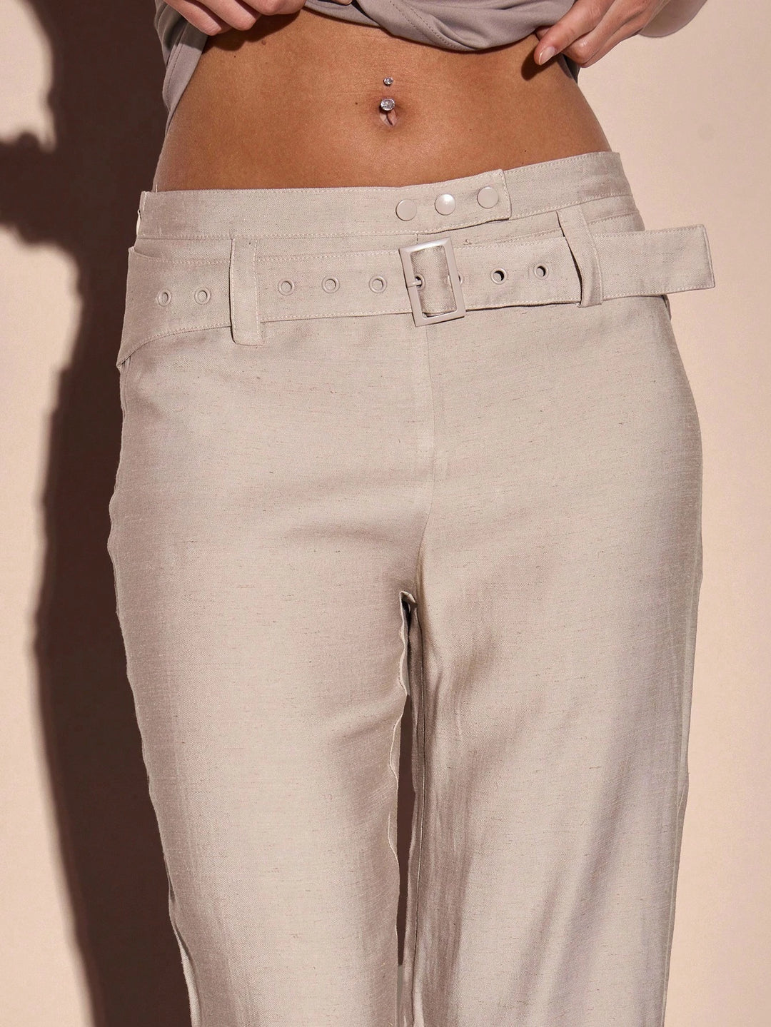 Pantaloni SHEIN, bej