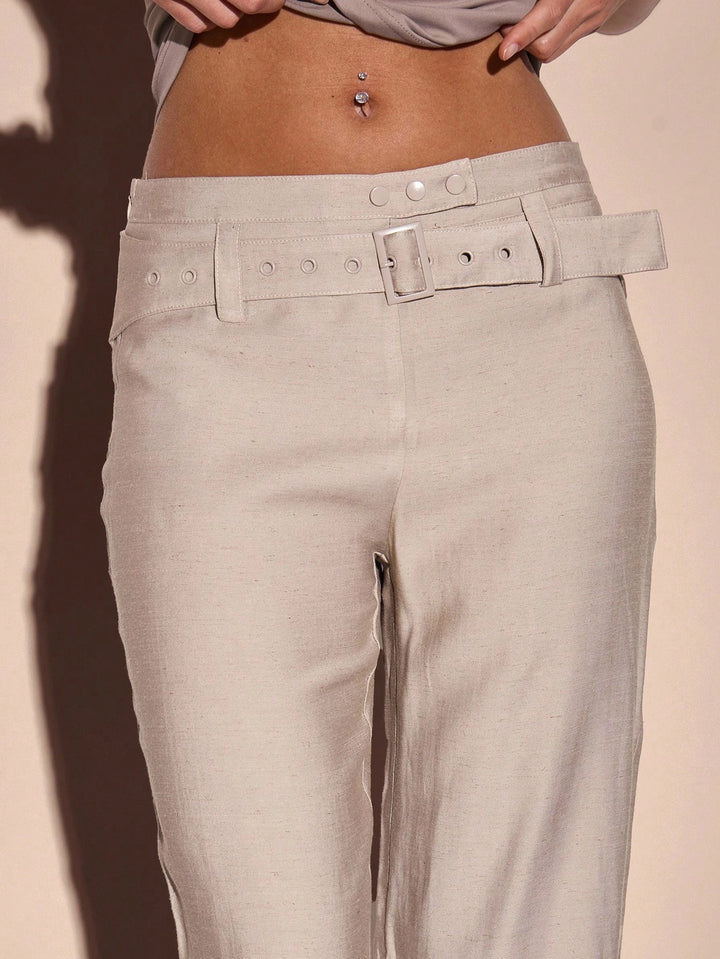 Pantaloni SHEIN, bej