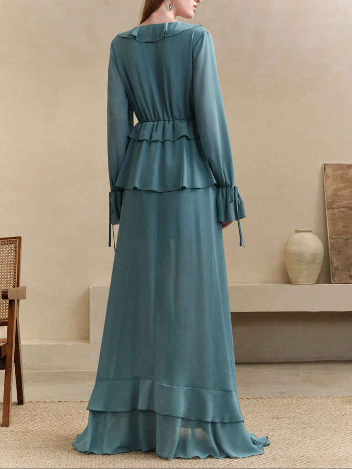Rochie maxi Shein, albastru