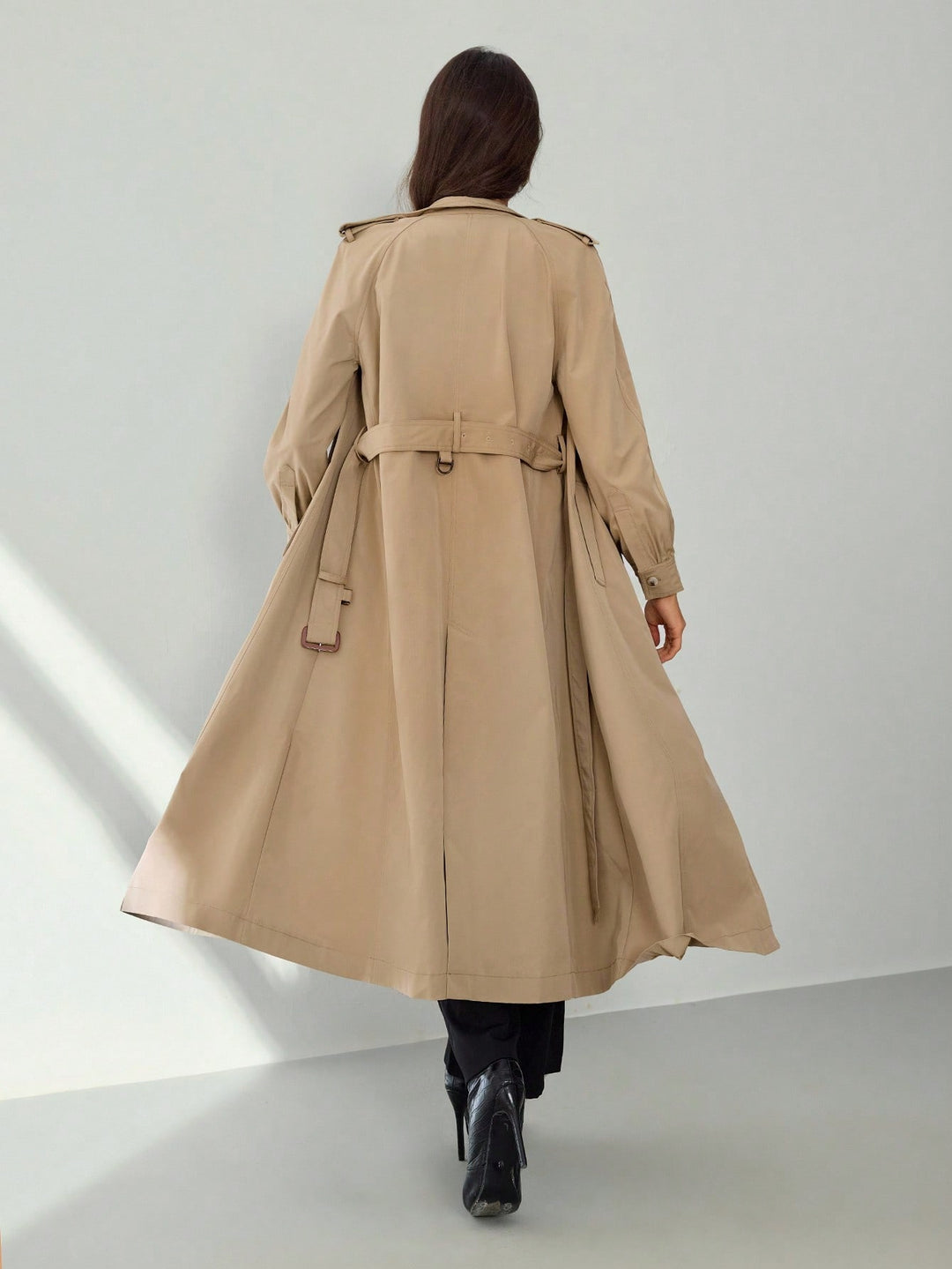 Trench SHEIN, kaki
