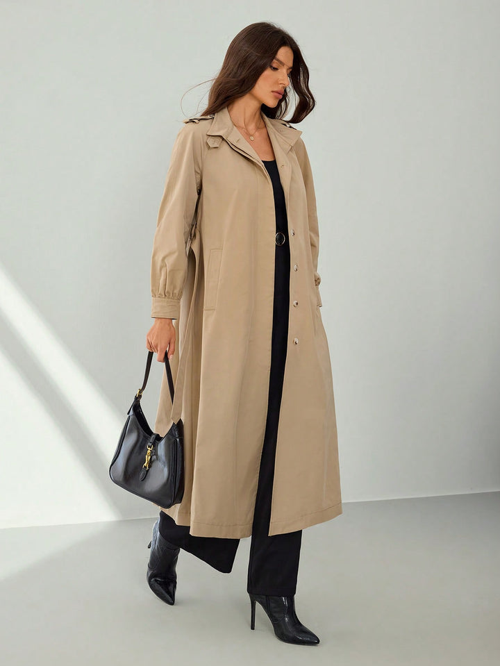 Trench SHEIN, kaki