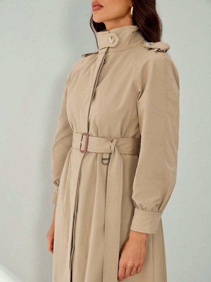 Trench SHEIN, kaki