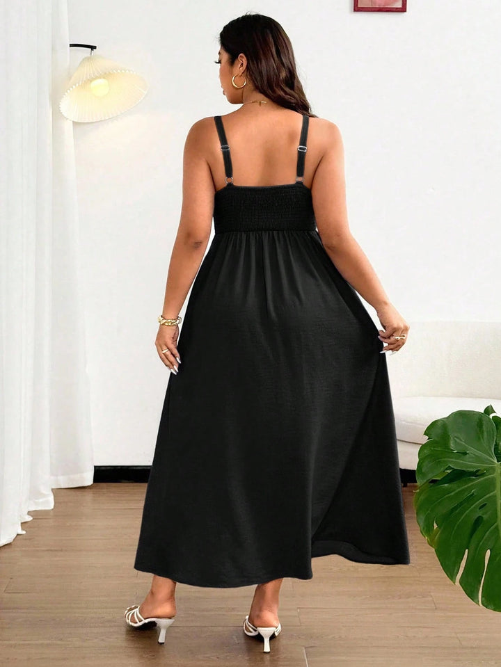 Rochie maxi SHEIN, negru