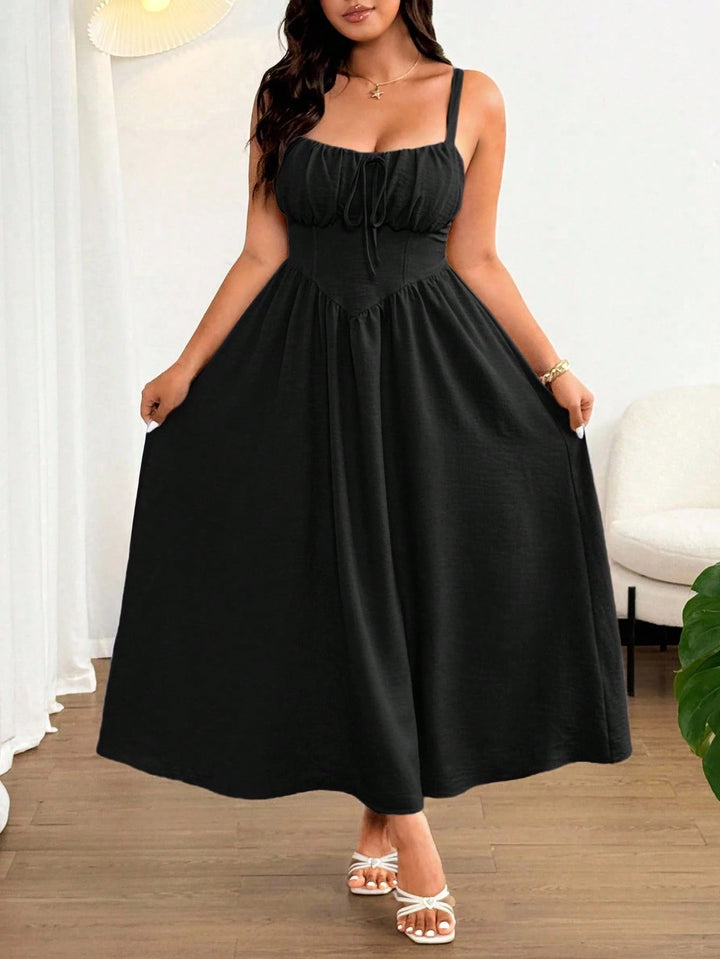 Rochie maxi SHEIN, negru
