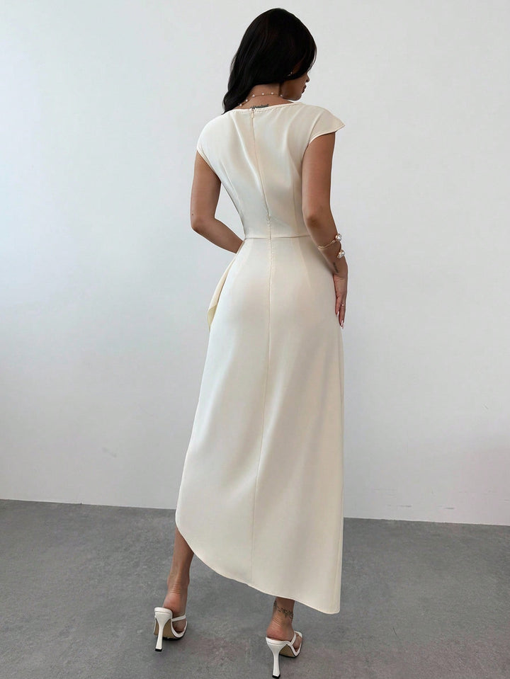 Rochie midi SHEIN, portocaliu