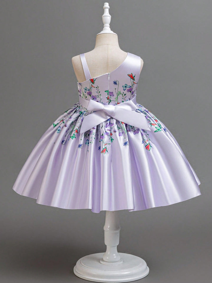 Rochie de ocazie pentru copii SHEIN, mov