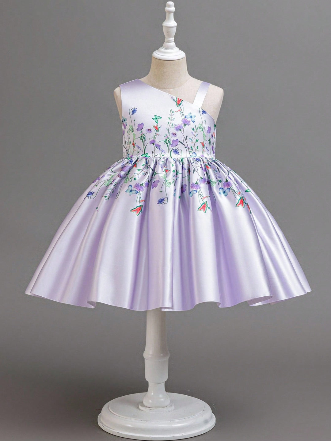 Rochie de ocazie pentru copii SHEIN, mov