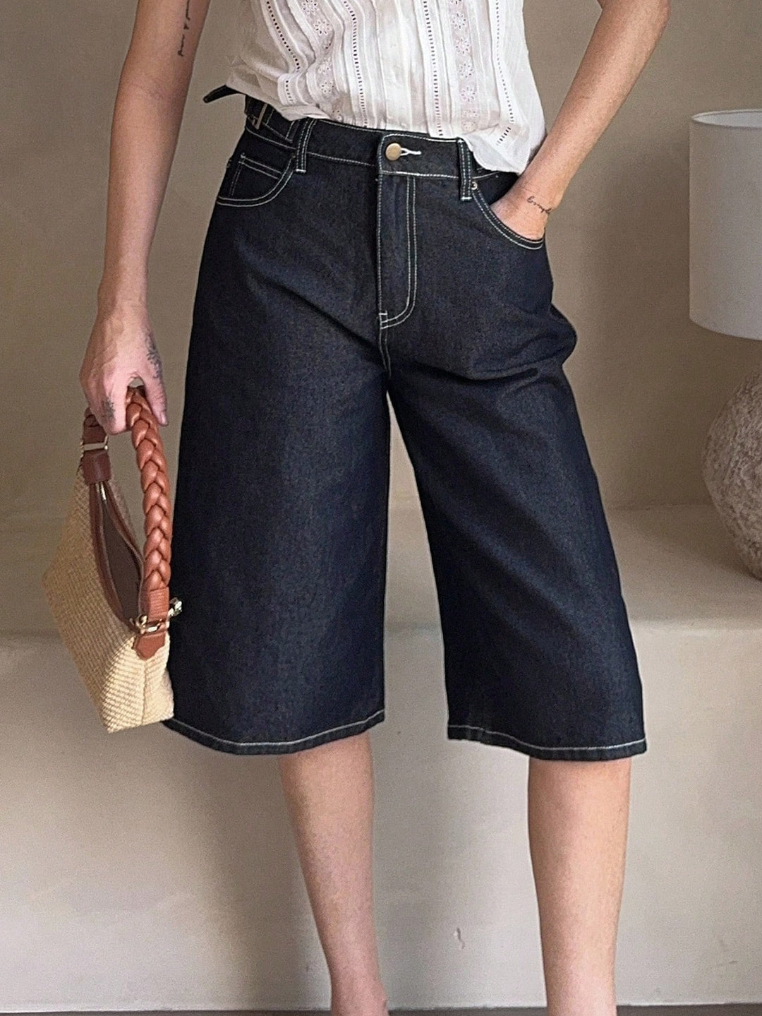 Jeans SHEIN, albastru