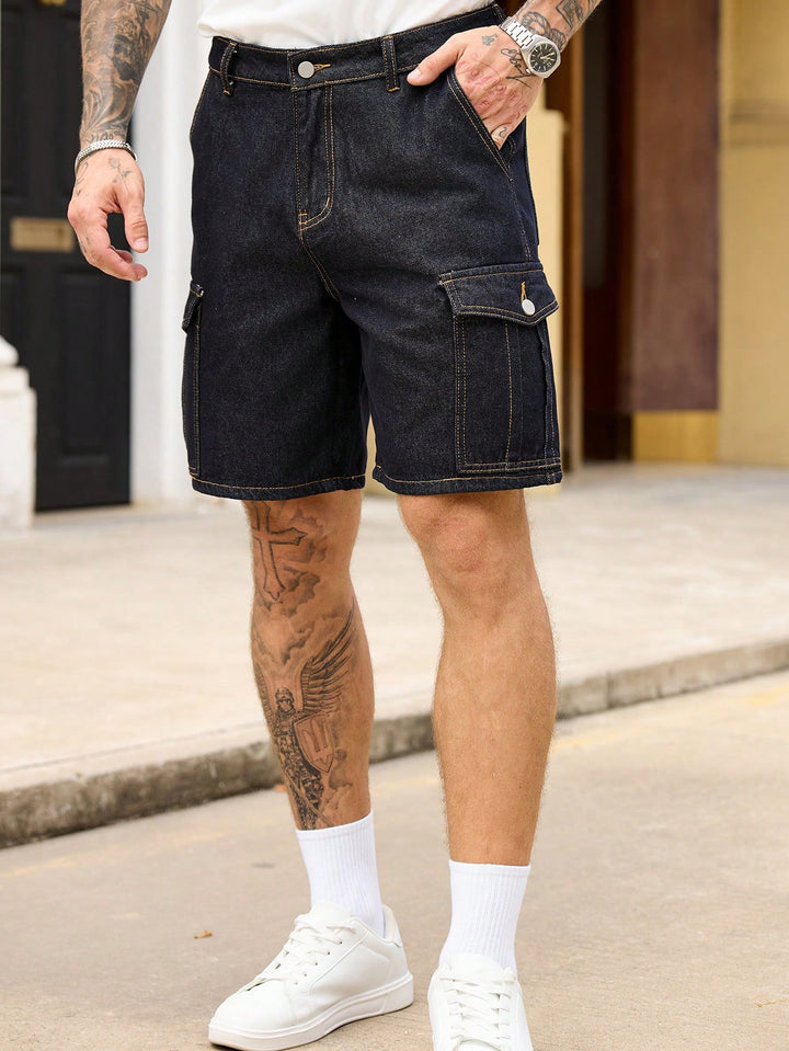 Pantaloni scurți SHEIN, negru
