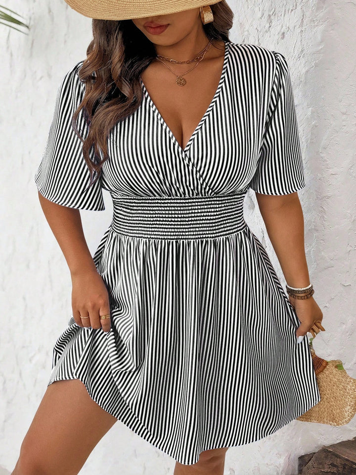 Shein Curve+ miniruha, vegyes színek