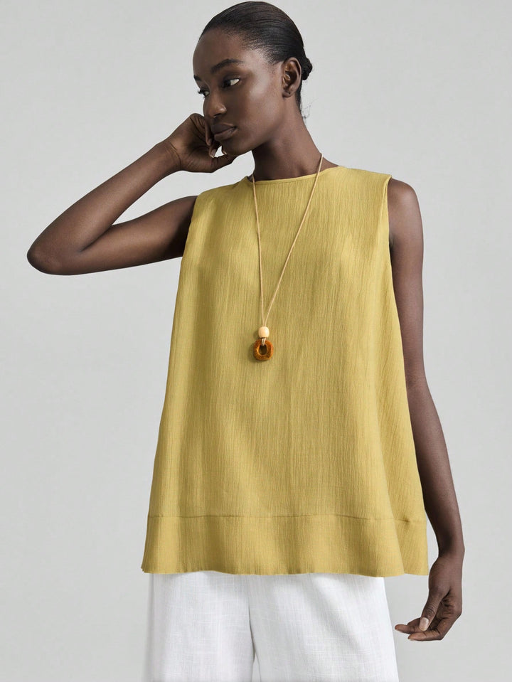 Top SHEIN, verde