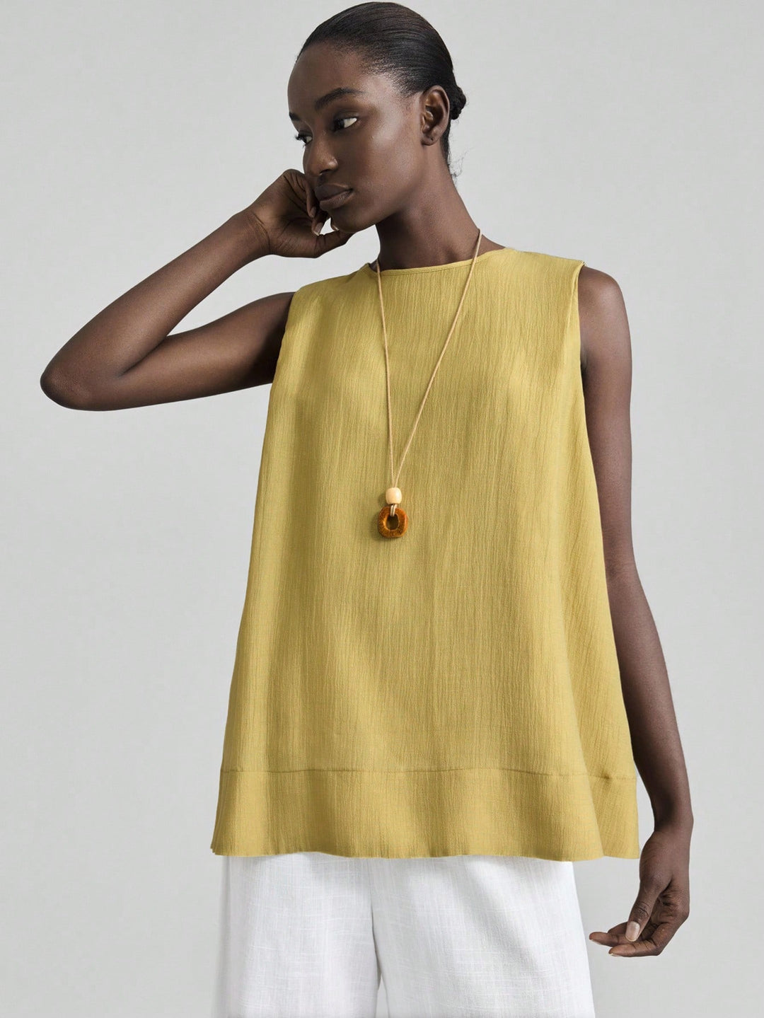 Top SHEIN, verde