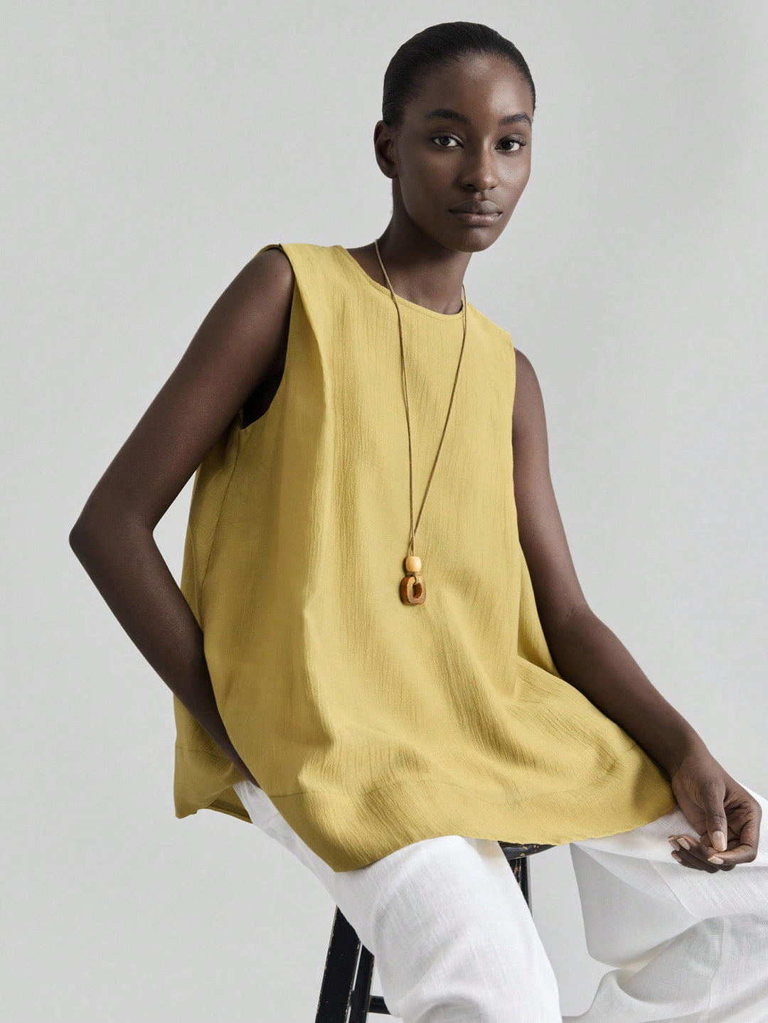 Top SHEIN, verde