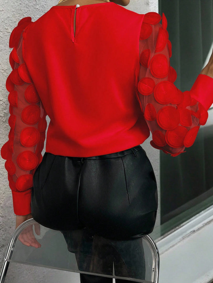 Bluza SHEIN, roșu
