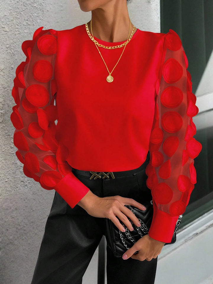 Bluza SHEIN, roșu