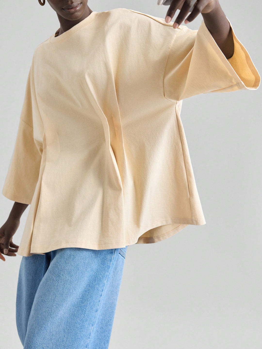 Tricou SHEIN, bej
