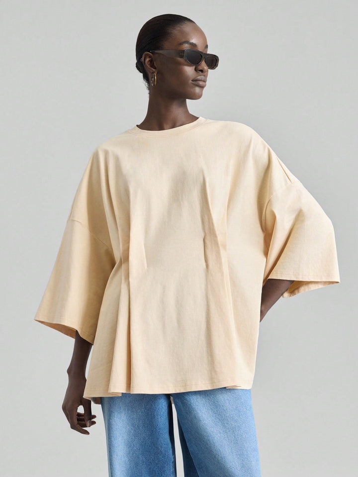 Tricou SHEIN, bej