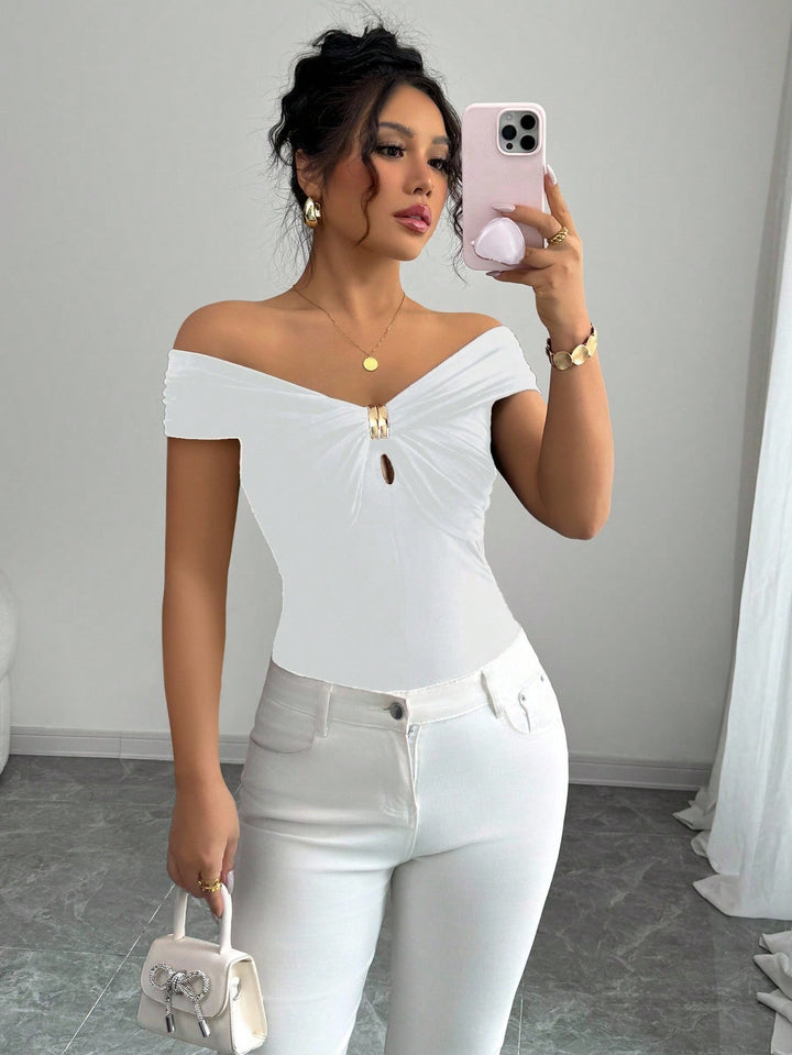 Tricou SHEIN, alb