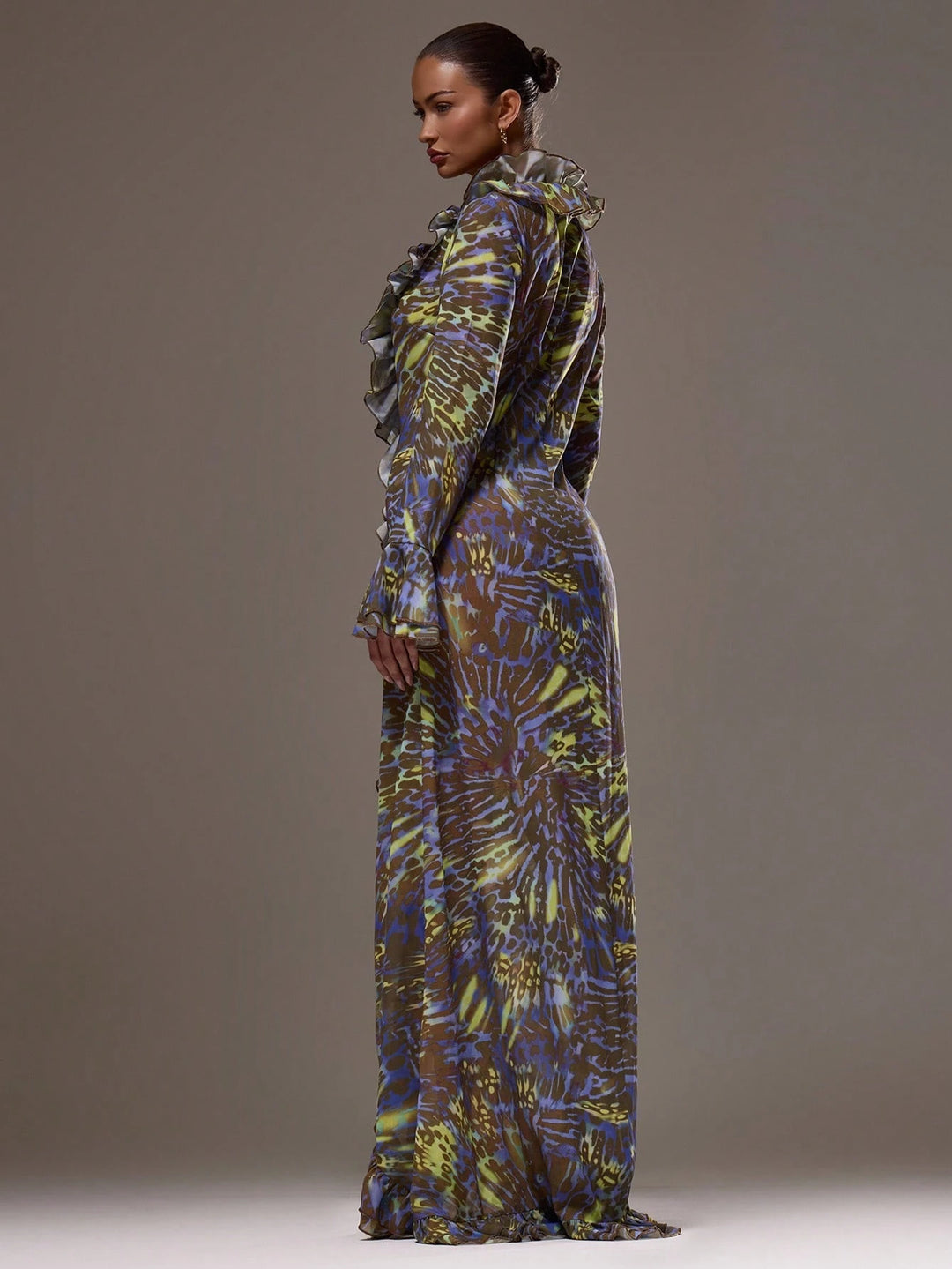 Rochie maxi SHEIN, mix culori