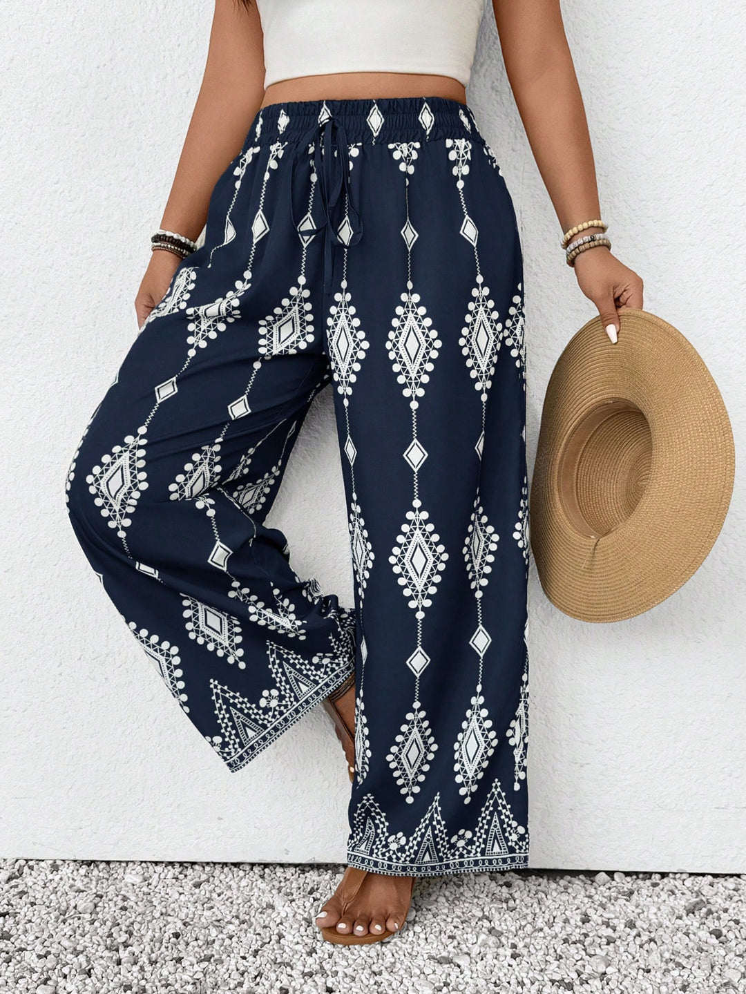 Pantaloni SHEIN, albastru