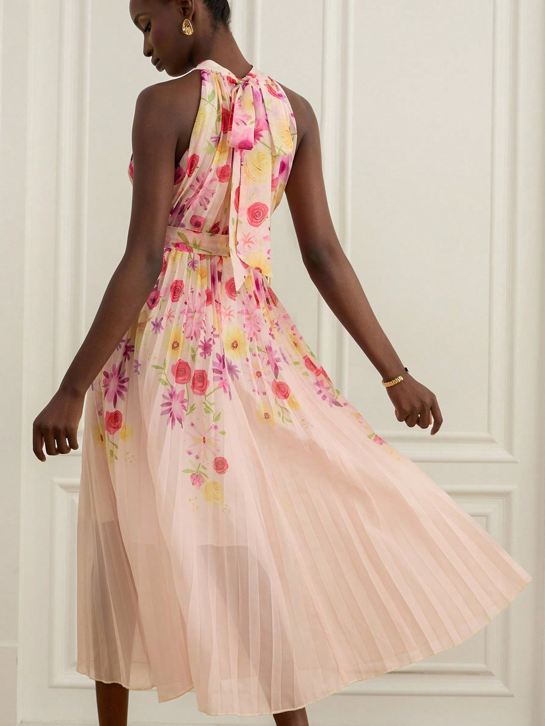Rochie maxi SHEIN, mix culori
