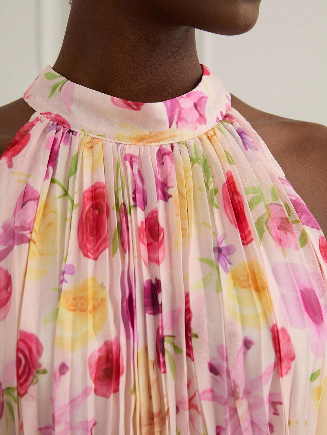 Rochie maxi SHEIN, mix culori