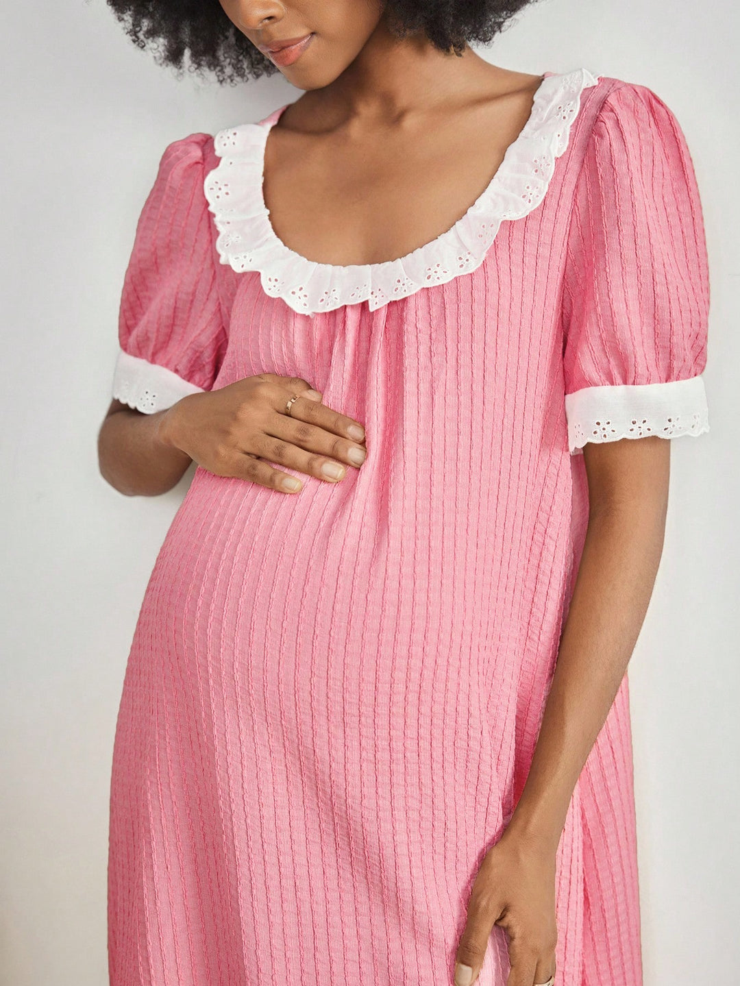 Rochie de noapte SHEIN, roz