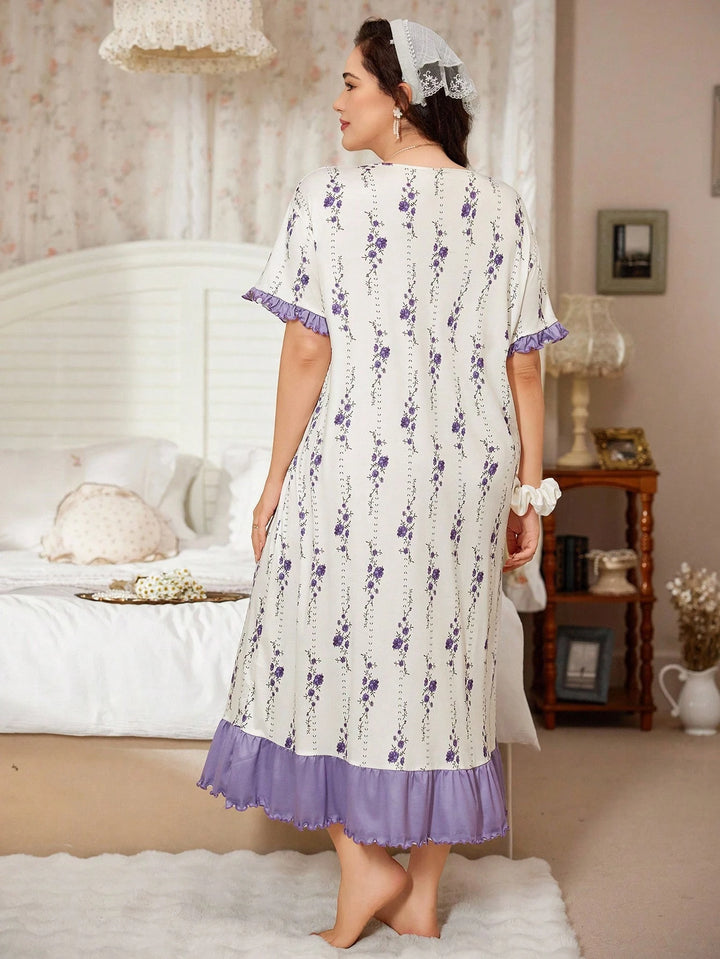 Rochie de noapte SHEIN, mix culori