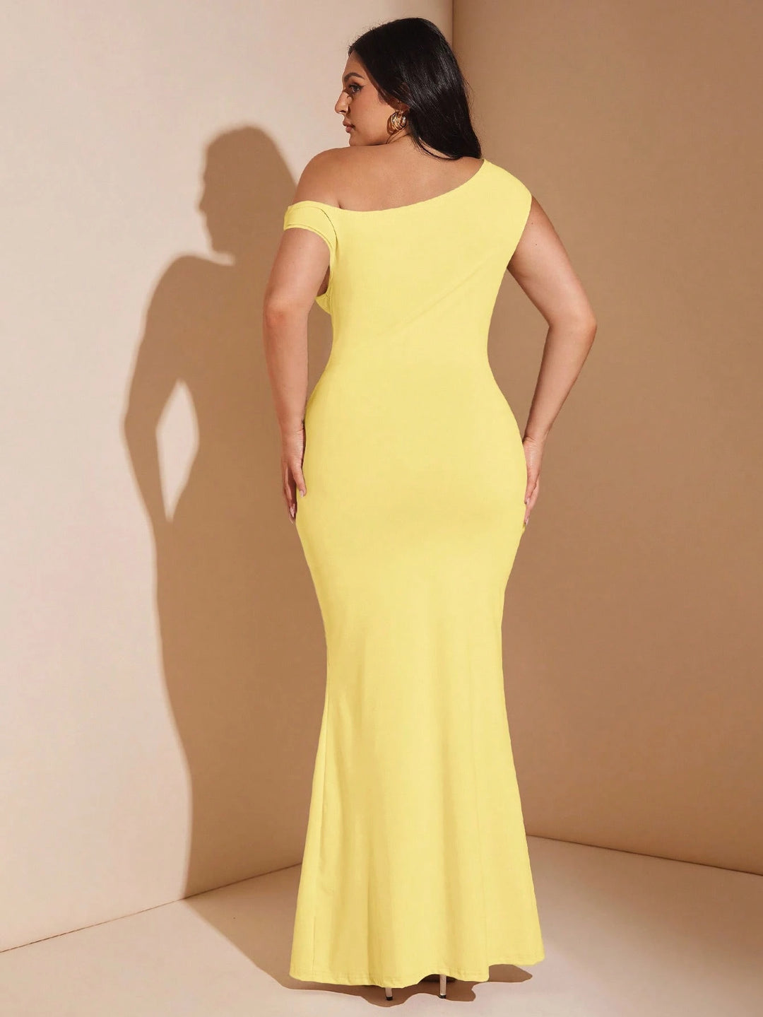 Rochie maxi SHEIN, galben