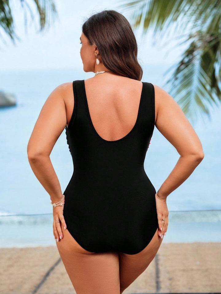 Costum de baie SHEIN, albastru