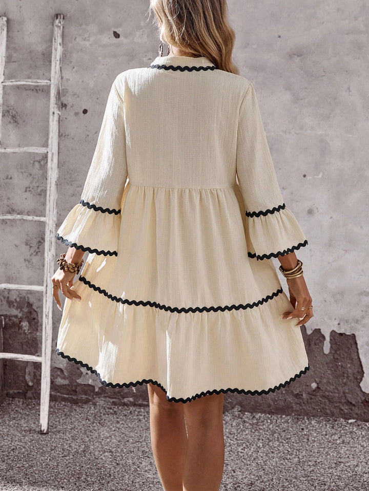 Rochie scurtă SHEIN, kaki