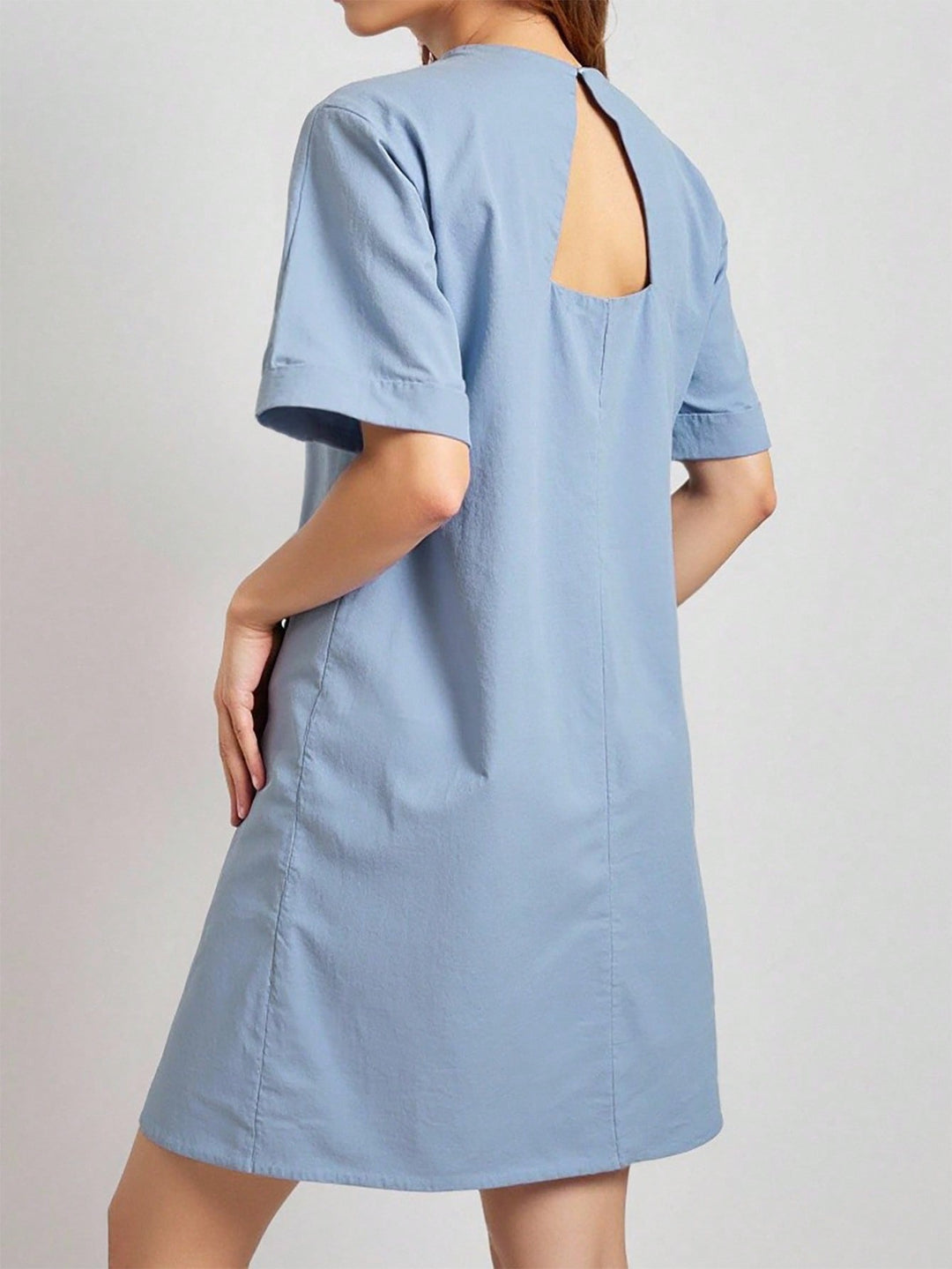 Rochie scurtă SHEIN, albastru
