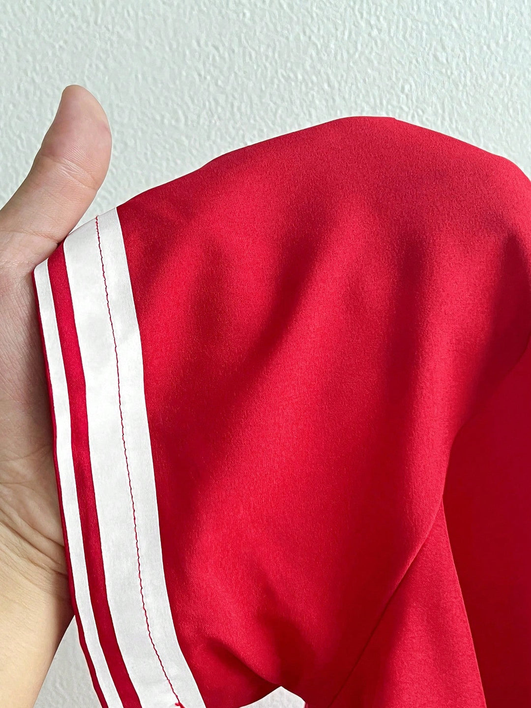 Tricou crop SHEIN, roșu