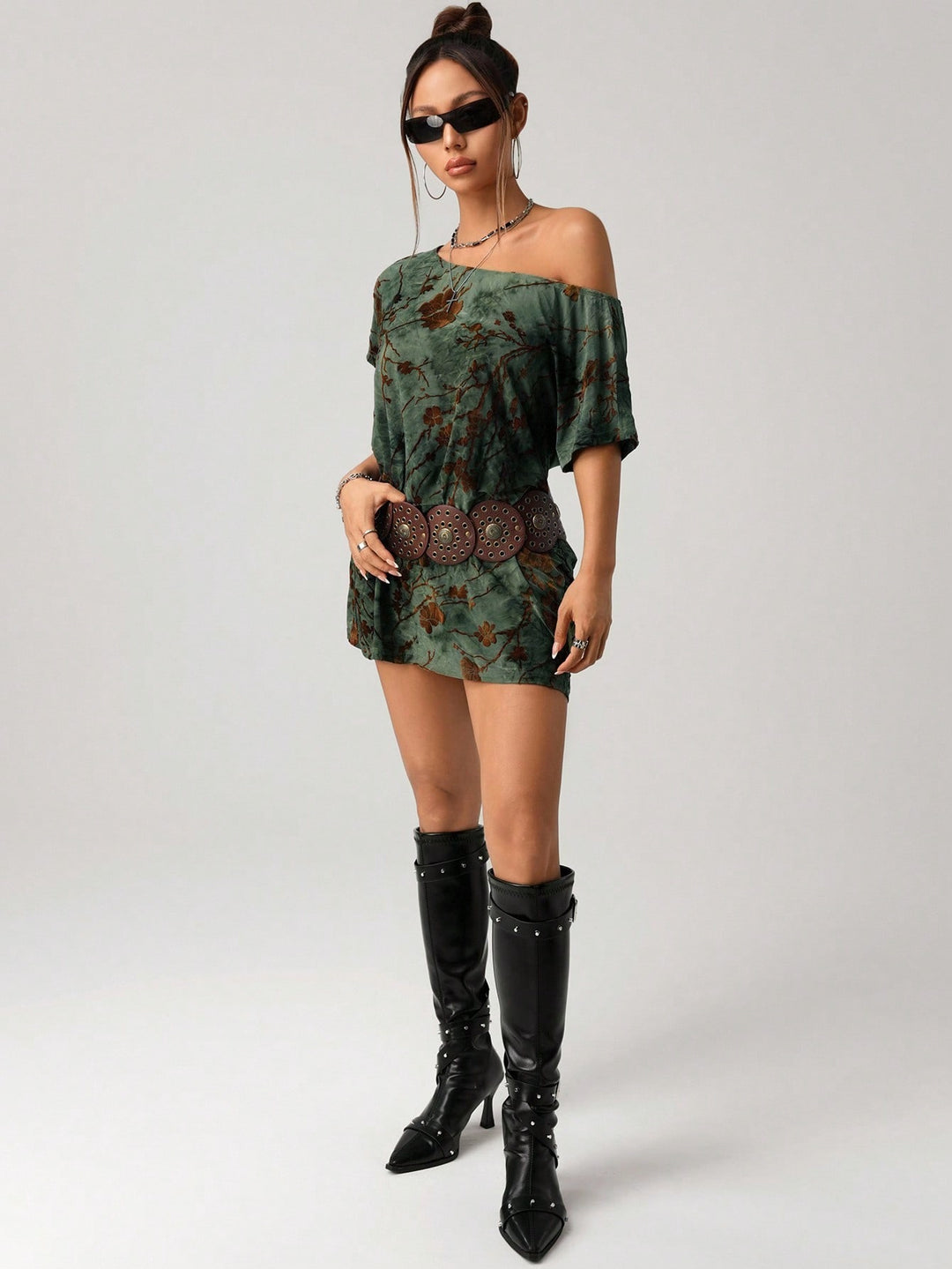 Tricou SHEIN, verde