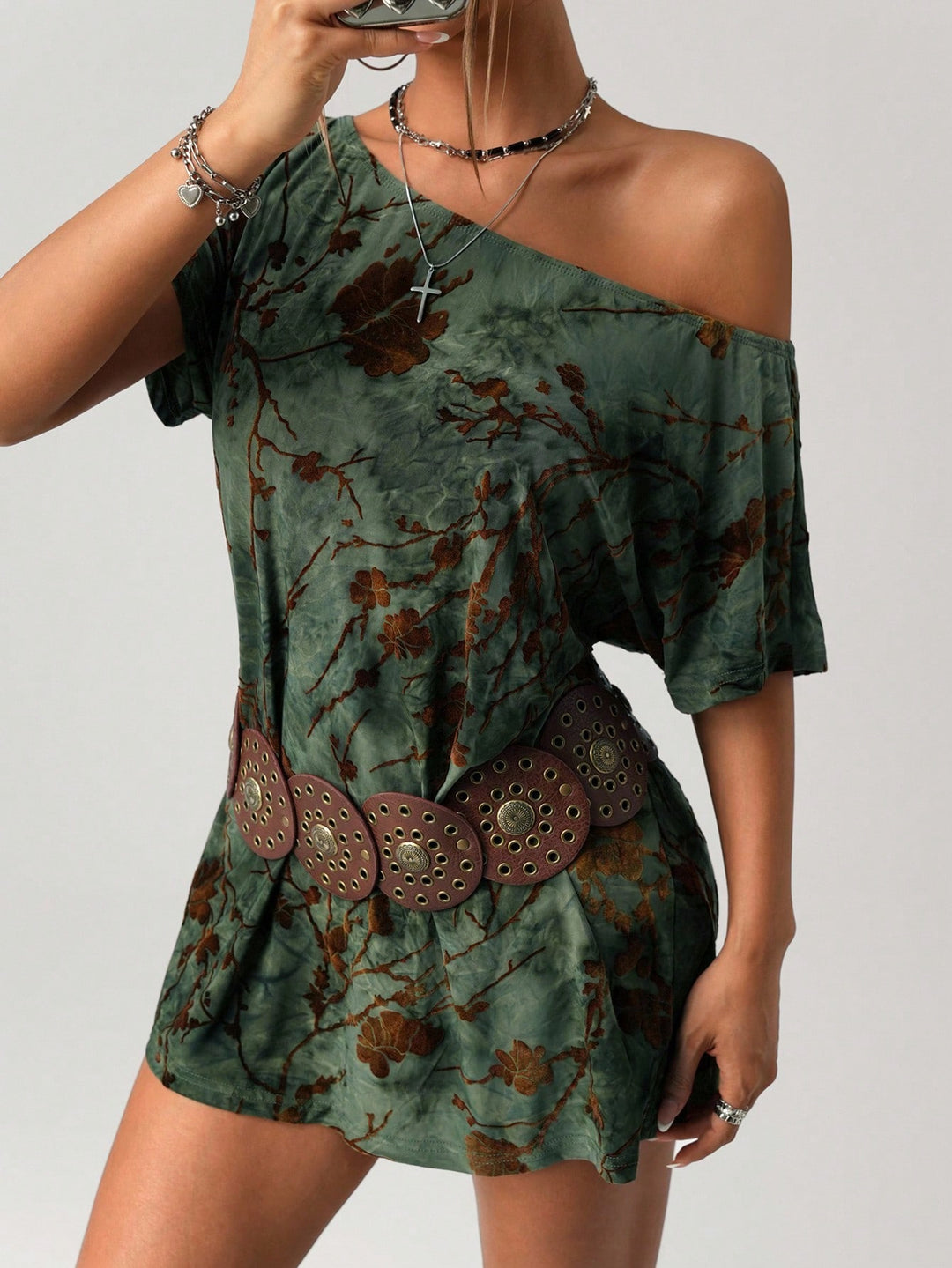 Tricou SHEIN, verde