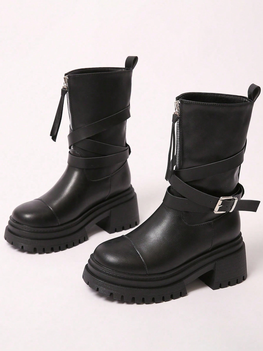 Cizme SHEIN, negru