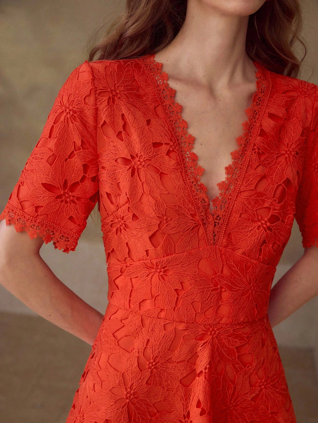 Rochie maxi SHEIN, portocaliu