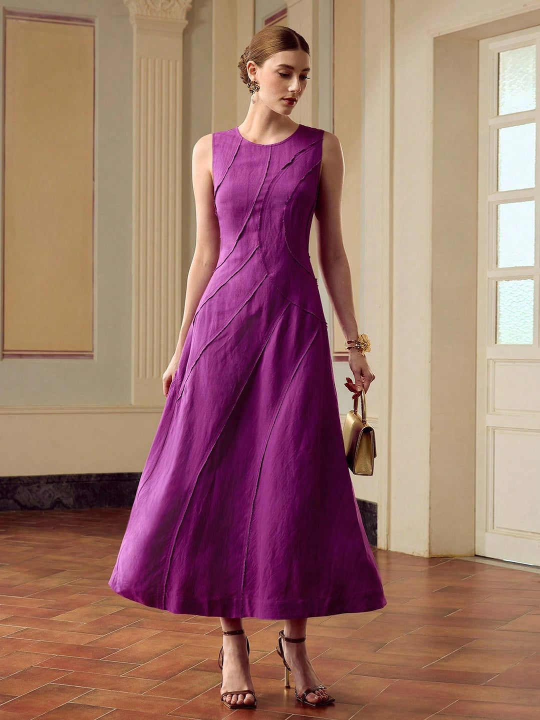 Rochie maxi SHEIN, mov