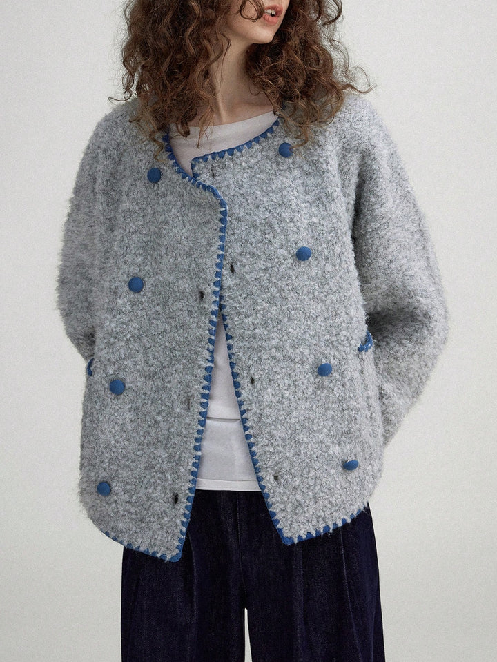 Cardigan SHEIN, gri