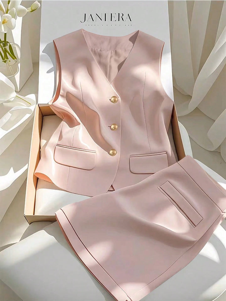 Costum SHEIN, roz